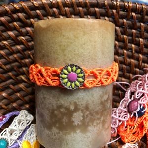 Candle decor lace wreath adjustable NEW